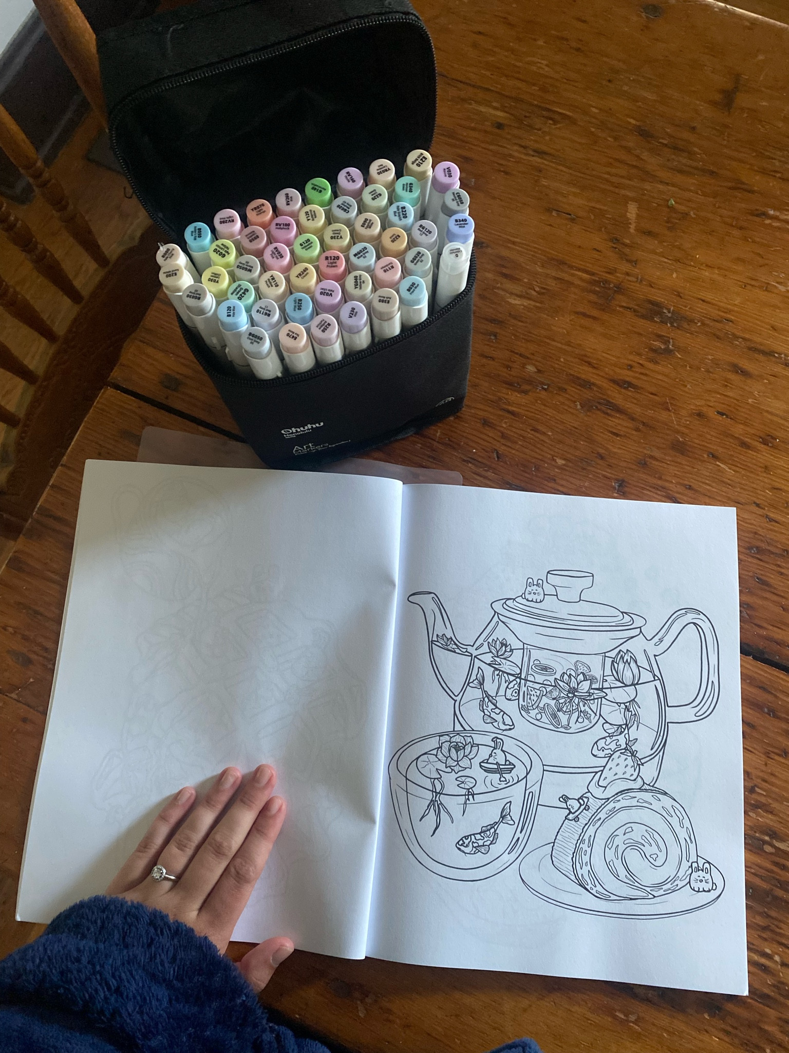 The #1 way I relax as a new mom? COLORING. Pair it with a glass of wine and a cute movie and I’m instantly at ease. 👌🏻🌸

#LTKHoliday #LTKGiftGuide #LTKfindsunder50