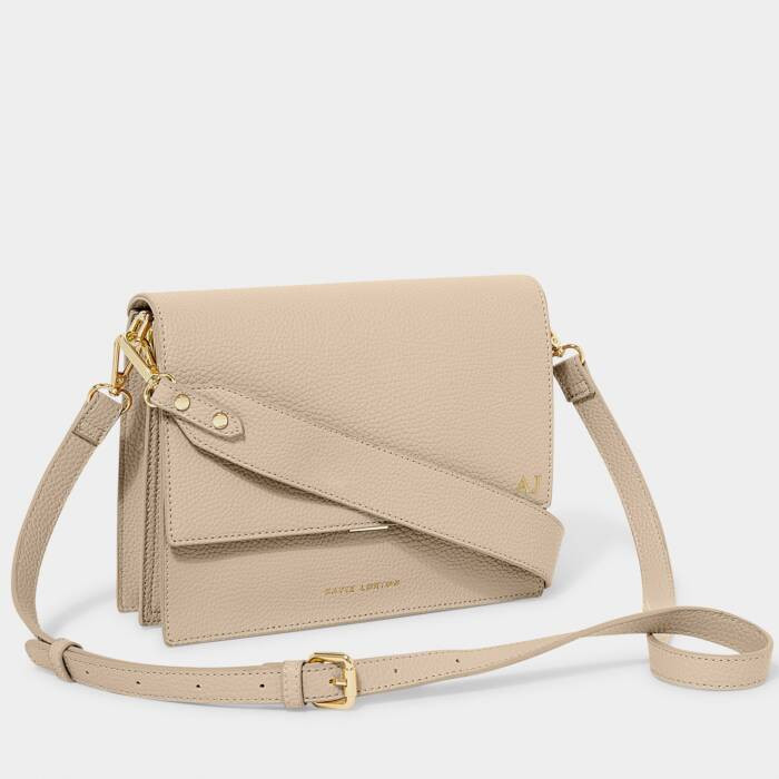 Orla Divided Crossbody Bag in Sand | Katie Loxton Ltd. (UK)