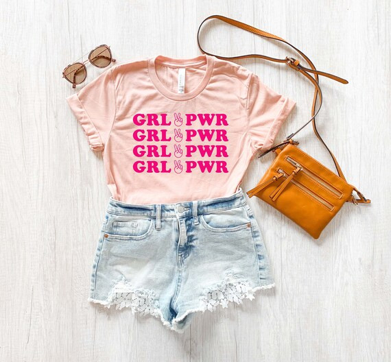 Feminist Shirt girl Power Tee Girl Power Shirt | Etsy | Etsy (US)