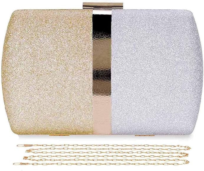 Selight Glitter Clutch Purse for Women Wedding Evening Bag Sparkle Formal Bridal Purse Ladies Pro... | Amazon (US)