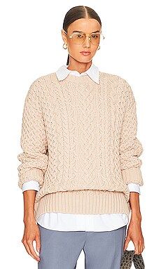 Naara Cable Crew Pullover
                    
                    Song of Style | Revolve Clothing (Global)