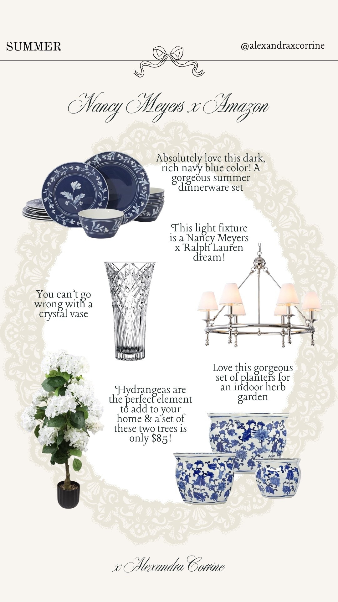Nancy Meyers aesthetic all from Amazon 🫐🤍🧺

Amazon home, Amazon home decor finds, Nancy Meyers decor, blue home decor, summer home finds, Ralph Lauren aesthetic

#LTKSeasonal #LTKHome