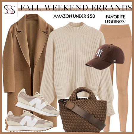 Amazon cardigan paired with new toasted almond leggings from alo  Pair them with new balance 327 sneakers. 

#LTKCyberWeek #LTKGiftGuide