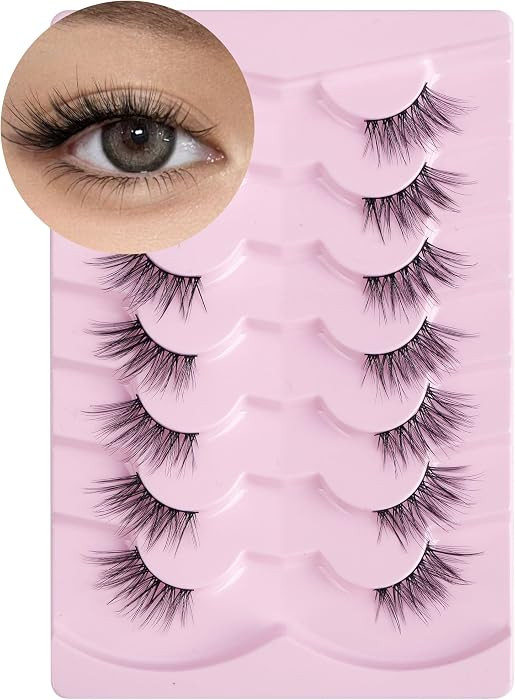 Half Eyelashes Corner Lashes Natural Lashes Half Lashes Wispy End Lashes Corner Eyelashes 3/4 Las... | Amazon (US)