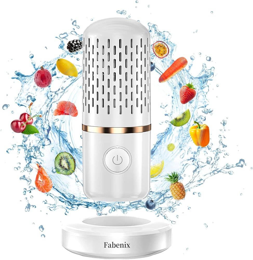 Fruit and Vegetable Cleaning Machine, Fruit and Vegetable Cleaner, USB Wireless Food Purifier, Cl... | Amazon (US)