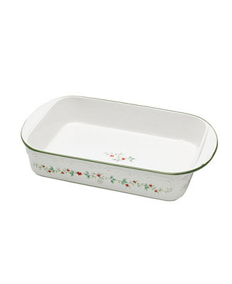 Pfaltzgraff Winterberry Rectangular Baker - Macy's | Macy's