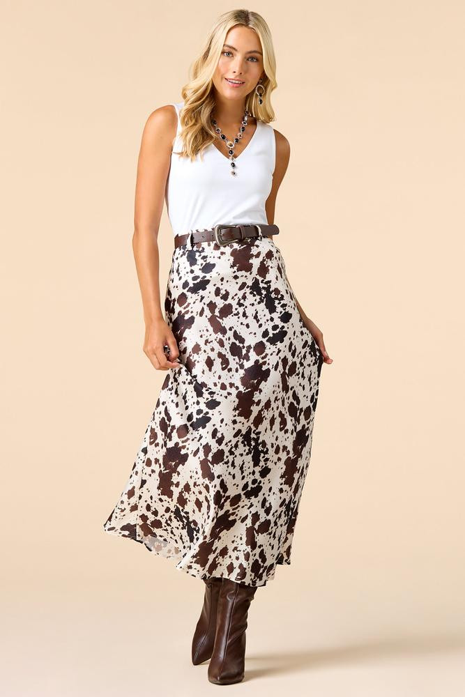 herd it here first midi skirt | Versona