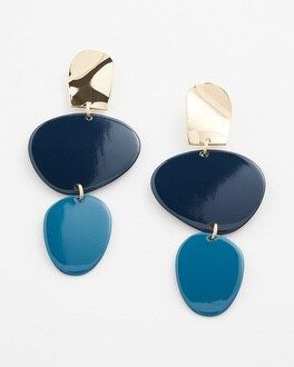 Blue Linear Earrings | Chico's