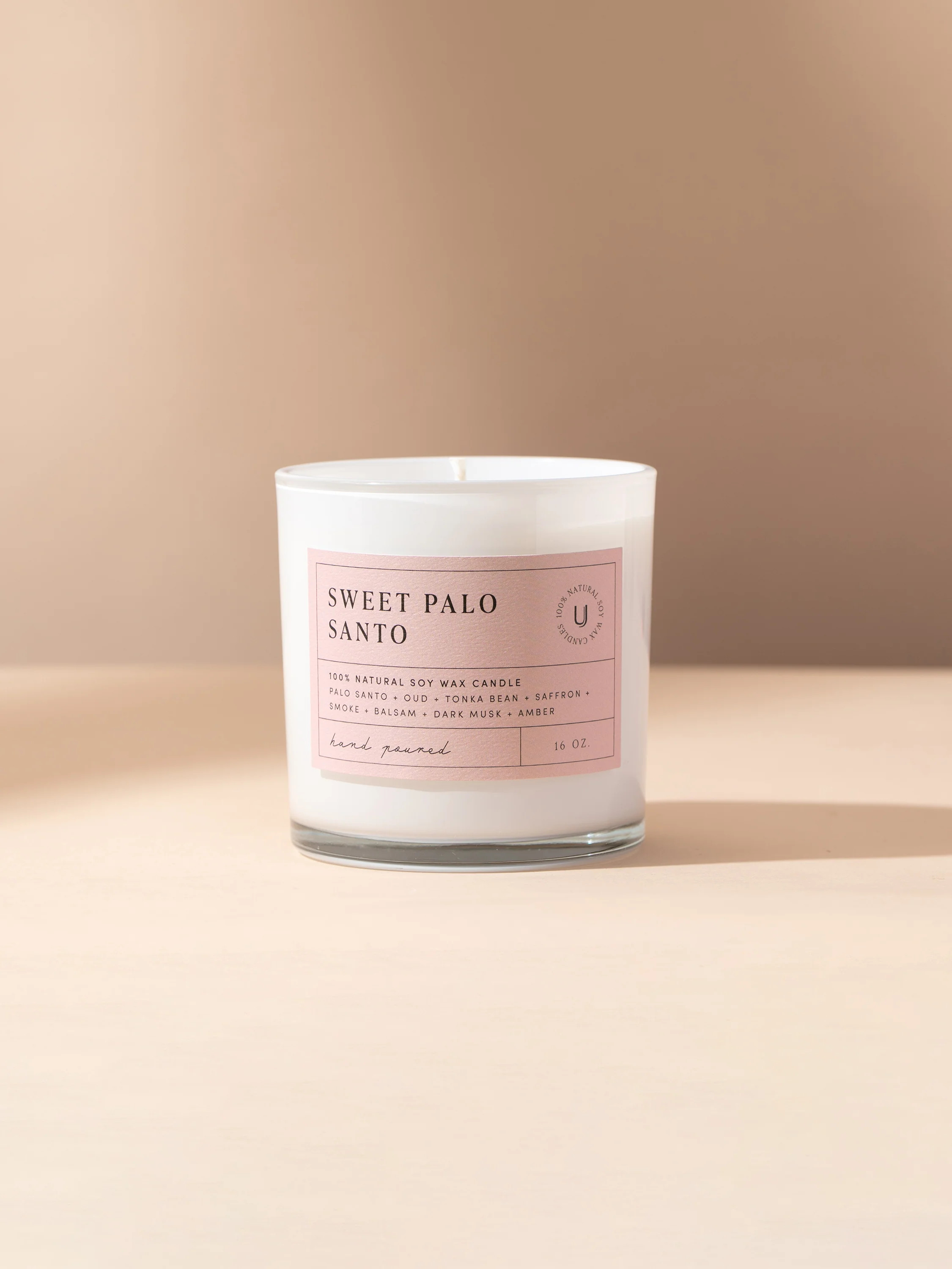 Sweet Palo Santo Soy Wax Candle | Lead and Nickel Free | Uncommon James Home | Uncommon James