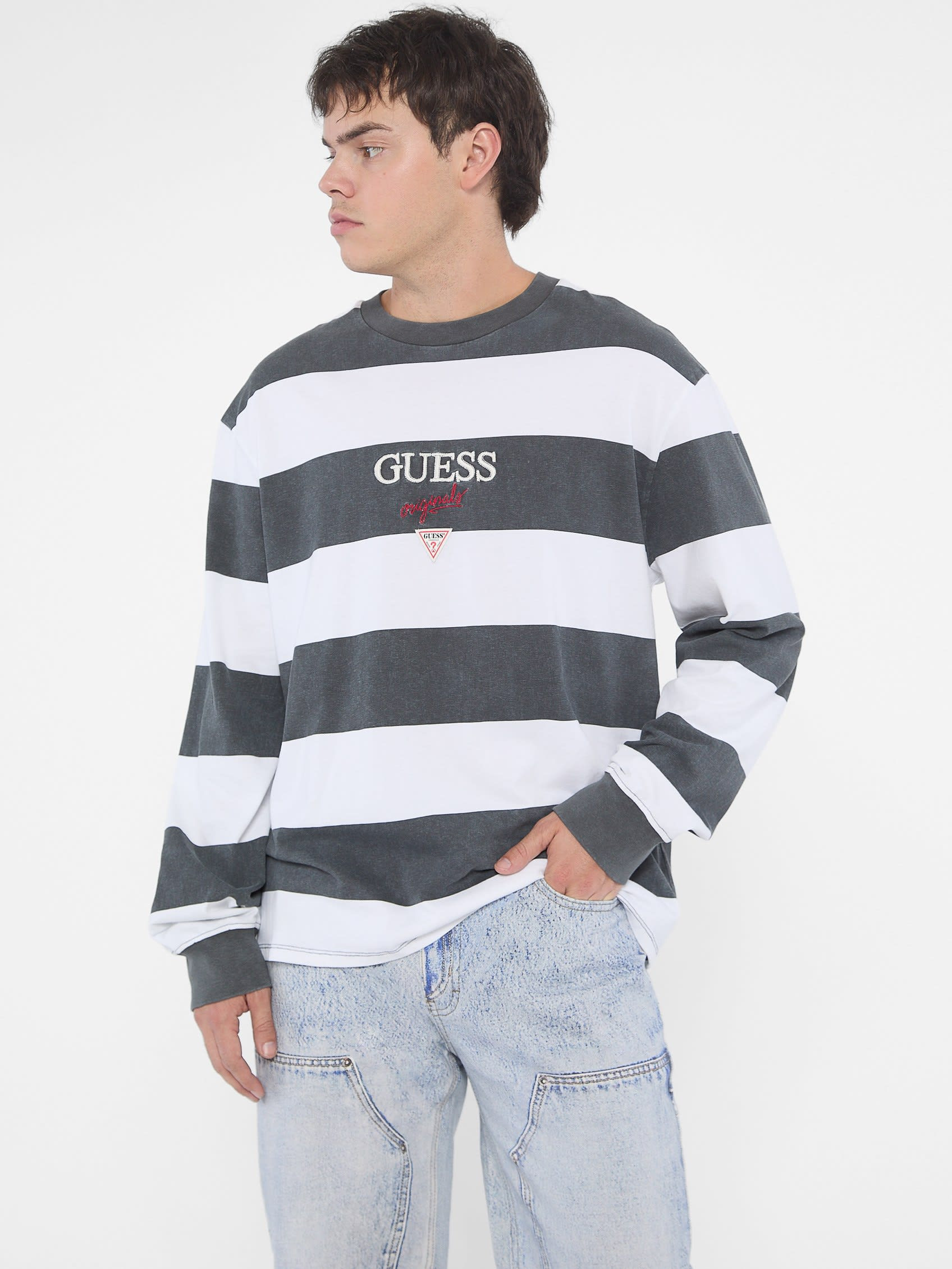 Guess Originals Striped Long-sleeve Tee | Guess (US)