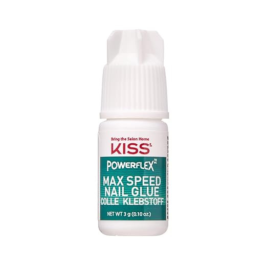 KISS PowerFlex Maximum Speed Nail Glue - Fast Drying Adhesive for Glue-On Nails & Repairs with No... | Amazon (US)