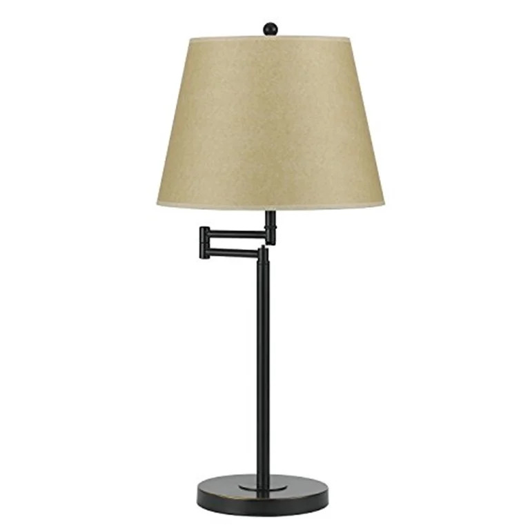 27" Height Metal Table Lamp in Dark Bronze-Color:Dark Bronze,Finish:Dark Bronze,Material:Paper,Sh... | Walmart (US)