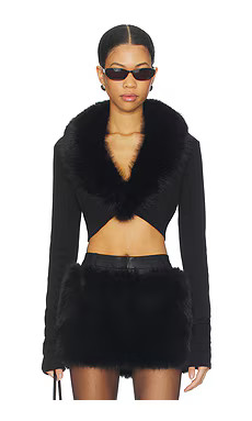 Lovers and Friends Fernanda Top in Black from Revolve.com | Revolve Clothing (Global)