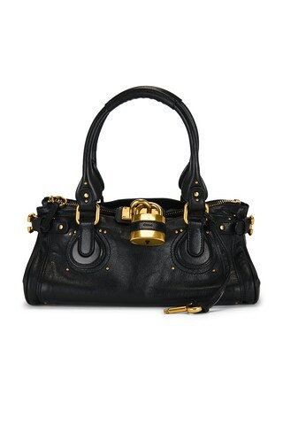 Chloe Paddington Tote Bag in Black | FWRD 
