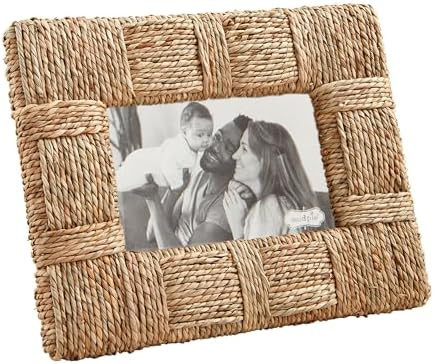 Mud Pie 4X6 Natural Seagrass Frame; 7" x 9" | Amazon (US)