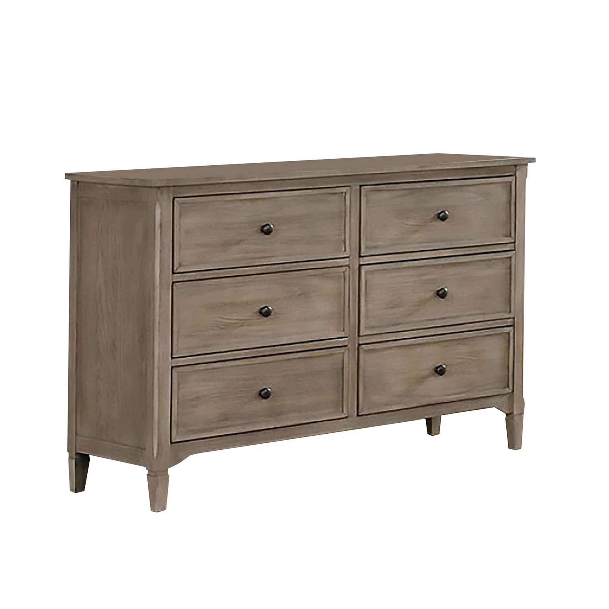 Melgoza Solid Wood 47.63'' W 6 - Drawer Dresser | Wayfair North America