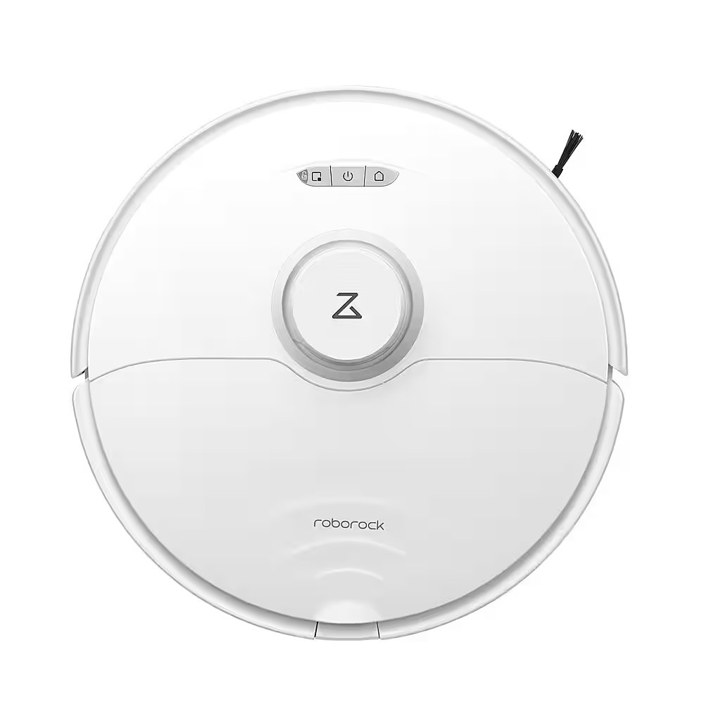 Roborock - S8-WHT Wi-Fi Connected Robot Vacuum & Mop with DuoRoller Brush & 6000 Pa Suction Power - White | Best Buy U.S.
