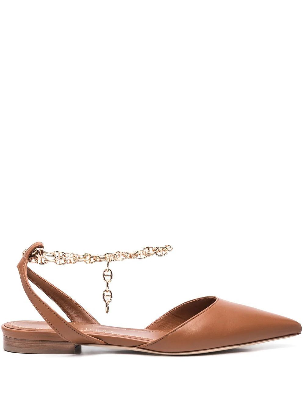 chain-link flat ballerinas | Farfetch Global