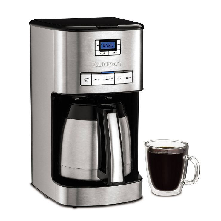 Cuisinart 12-Cup Programmable Coffeemaker - Stainless Steel - DCC-3850TG | Target