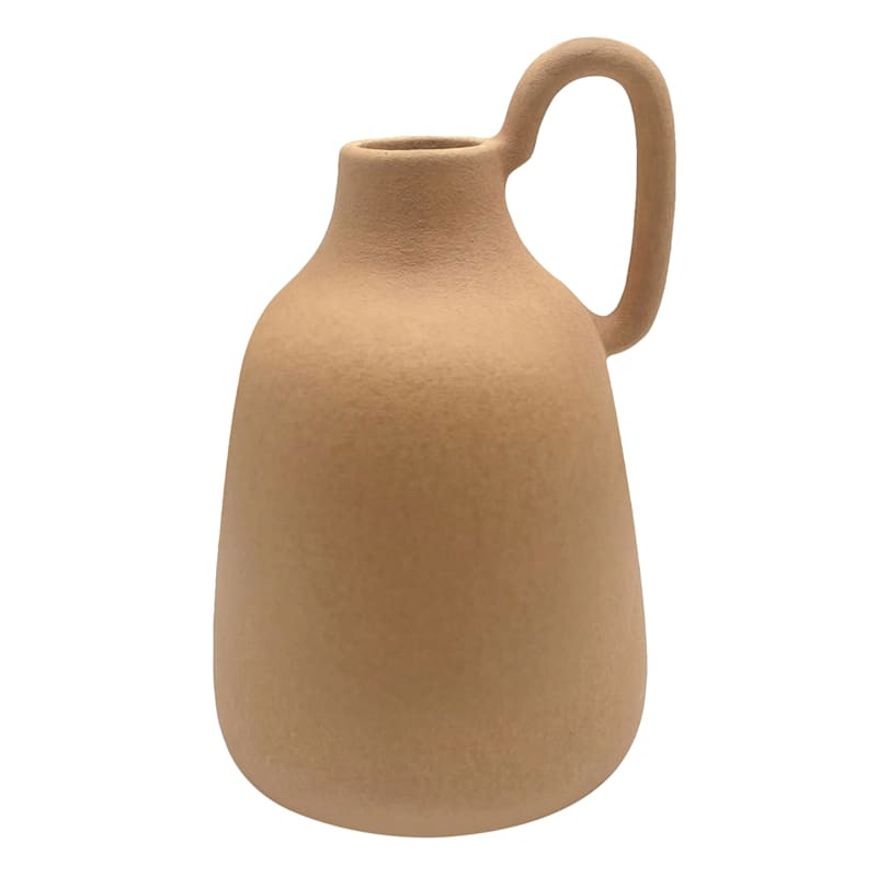 Terracotta Ceramic Vase, 8" | At Home