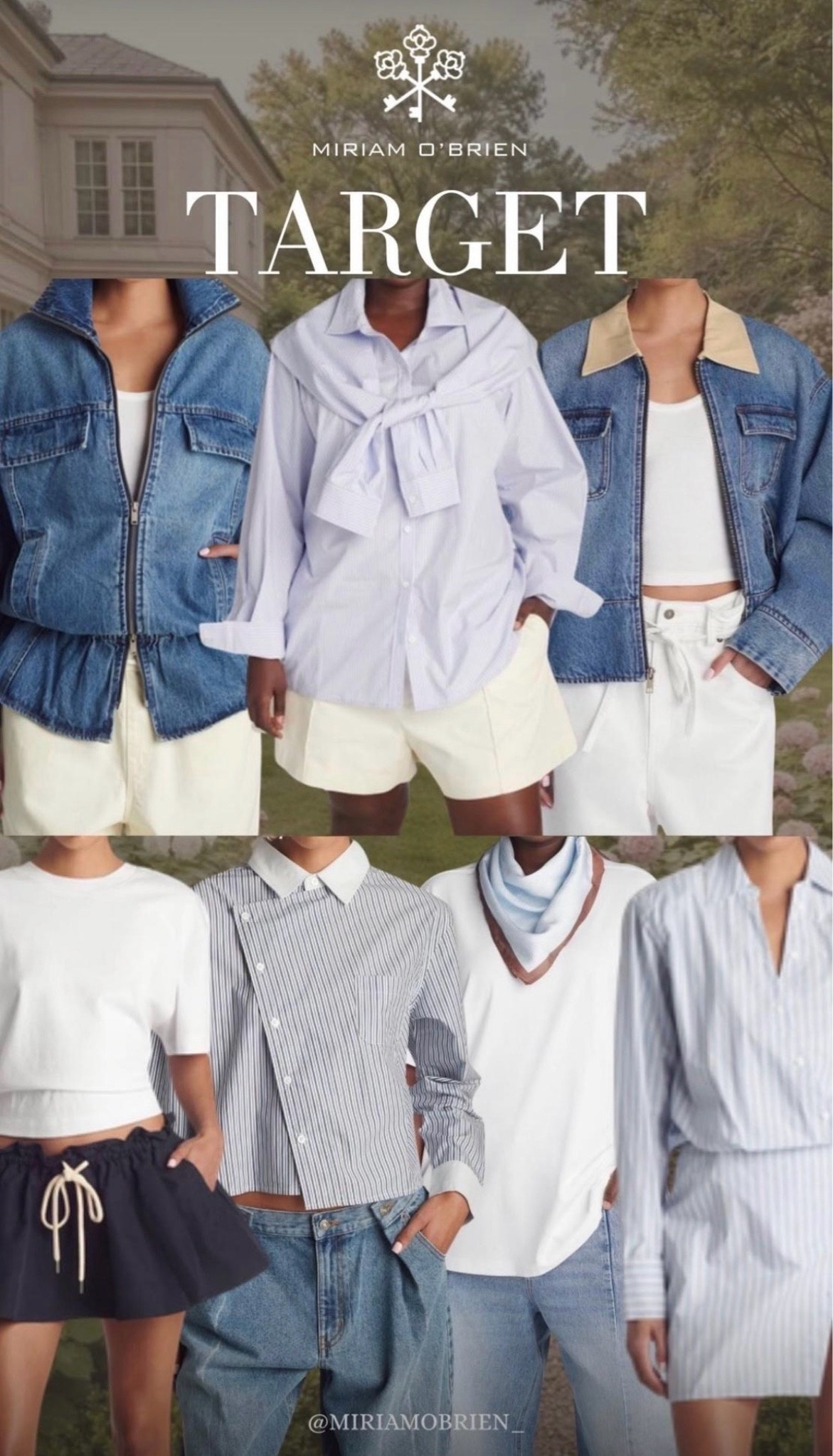 Target has been doing it again! 🤍💙
These are the kind of easy, classic pieces that make getting dressed so much easier — denim jackets, button-downs, shorts, striped tops, and effortless everyday basics.
Perfect for creating a classic, casual wardrobe you can mix and match all season long. ✨
Shop all the Target finds on LTK!
Follow @miriamobrien on Instagram and TikTok 🤍
#LTKFinds #LTKFashion #LTKShopping #LTKCreator #TargetFinds #TargetStyle #TargetFashion #SpringStyle #SummerStyle #ClassicStyle #CasualStyle #EverydayStyle #CapsuleWardrobe #AmazonFinds #AffordableFashion