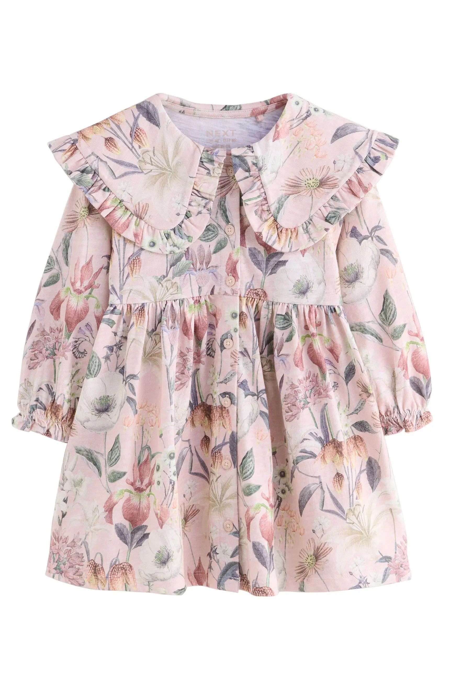 Kids' Floral Long Sleeve Dress | Nordstrom