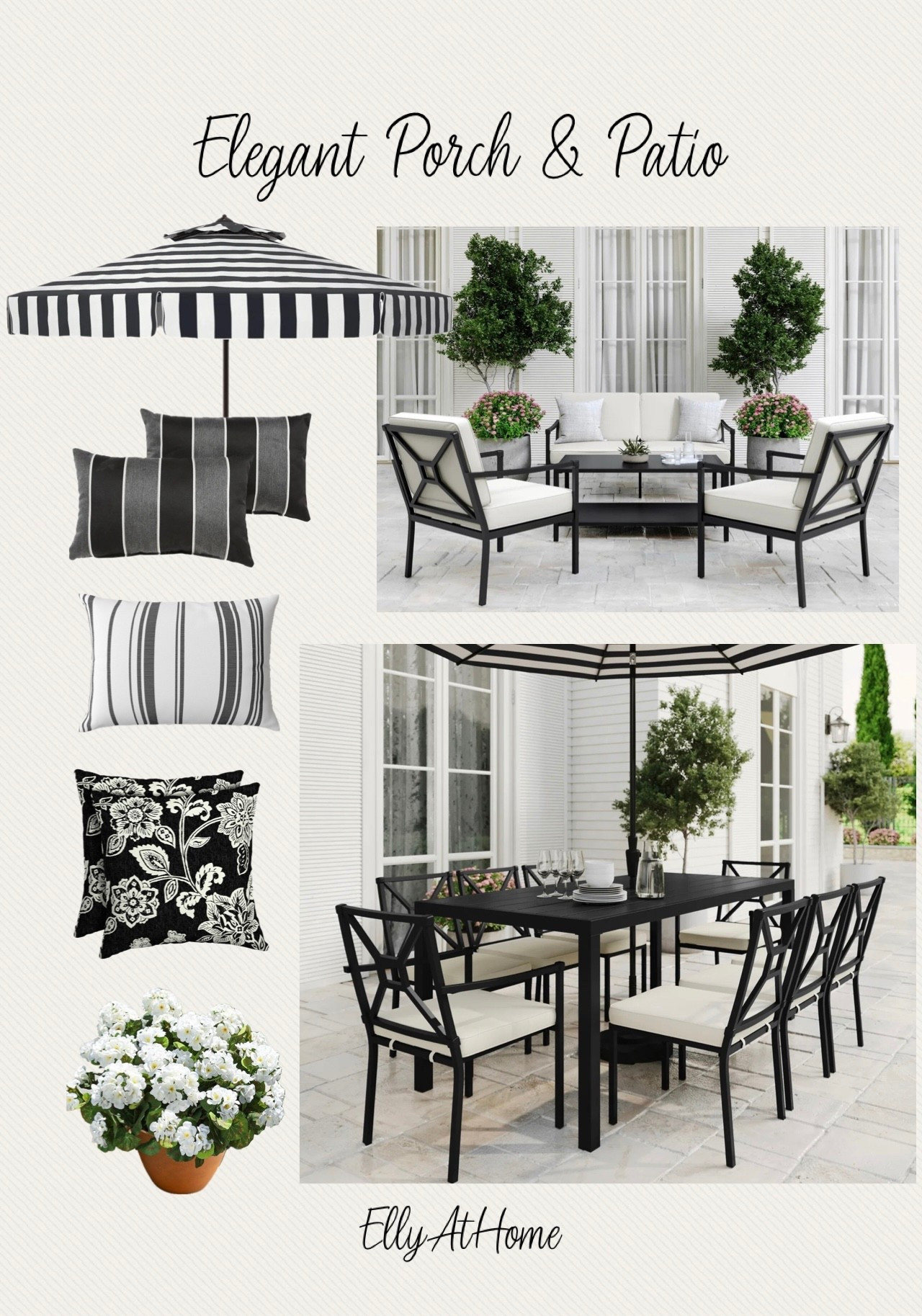 Wayfair Martha Stewart porch and patio outdoor furniture, dining, conversation sets, throw pillows, umbrellas, faux potted florals, trees,  planters, Amazon home, Target, Walmart, Lowe’s. Shop more outdoor finds for a beautiful spring/summer patio setting! 

#LTKdayinmylife #LTKHome #LTKSaleAlert