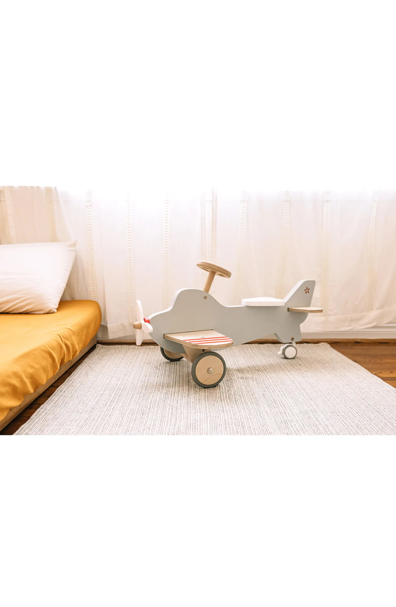 Wood Airplane Rocker N Ride On | Nordstrom