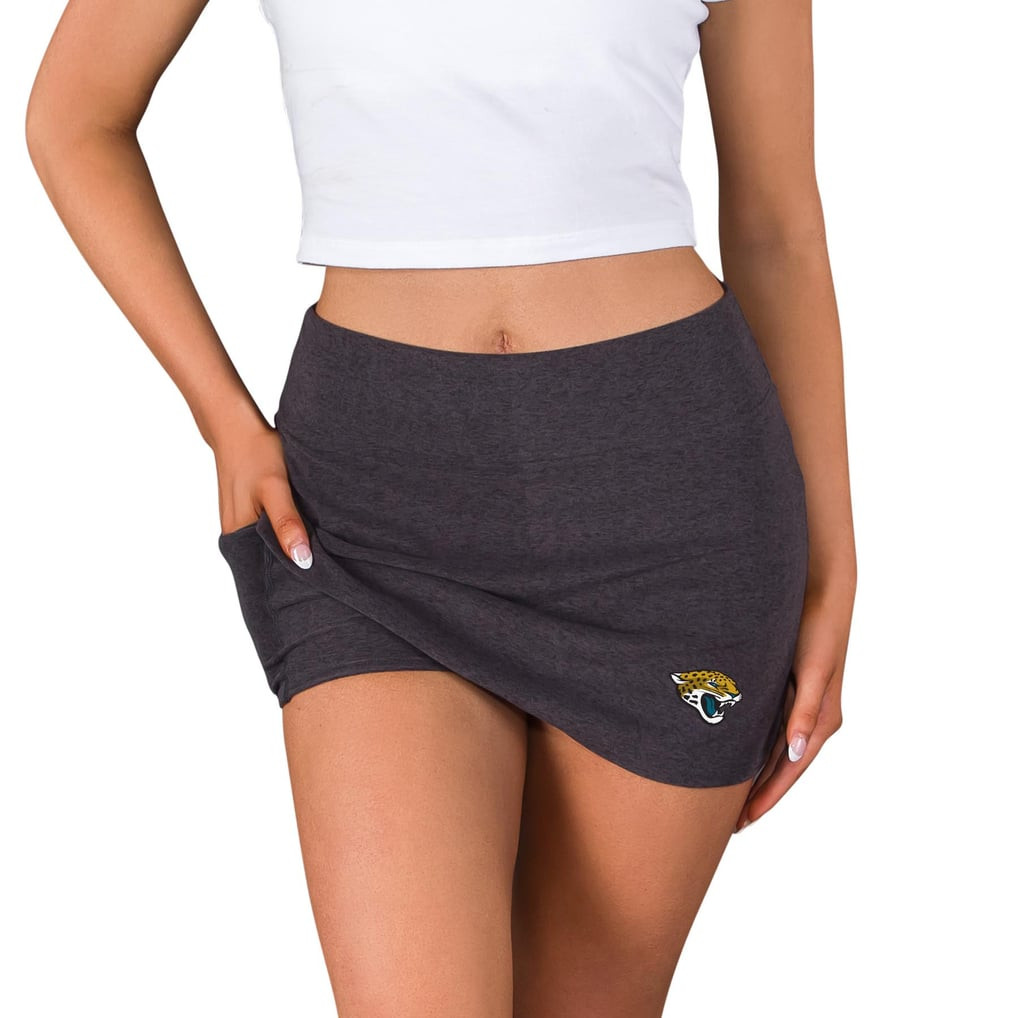 Jacksonville Jaguars Concepts Sport Women's Centerline Knit Skort - Charcoal | Fanatics