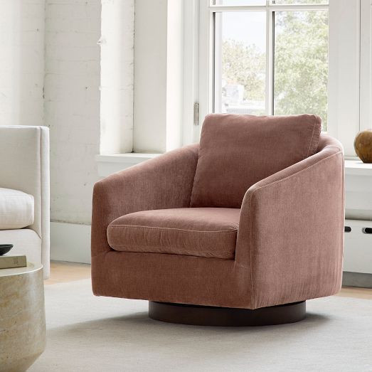 Imogene Swivel Chair | West Elm (US)