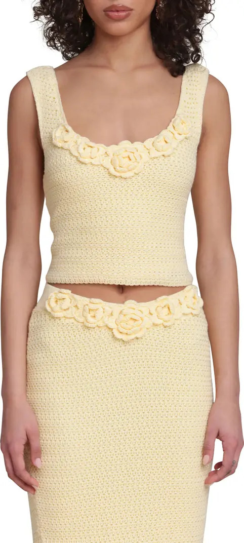 Avec Les Filles Knit Crop Tank | Nordstrom | Nordstrom