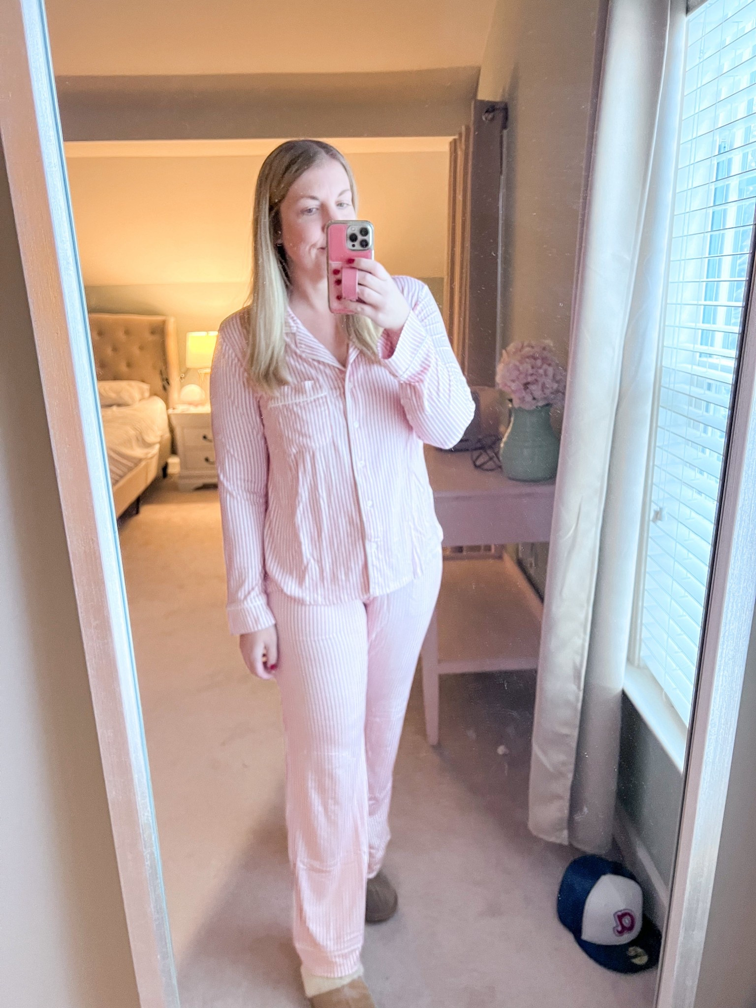 As a self proclaimed pajama connoisseur these are now my FAVORITE budget friendly set- feels the same as Tommy John but 1/3 of the price! Would be such a great gift for anyone who loves cozy things 🙋🏼‍♀️

#LTKootd #LTKMidsize #LTKGiftGuide