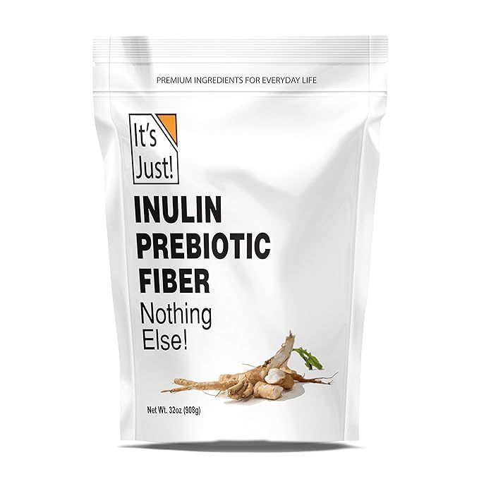 It's Just! - Inulin Prebiotic Fiber Sweetener, Product of Belgium, Chicory Root Powder (2 Pound) | Amazon (US)