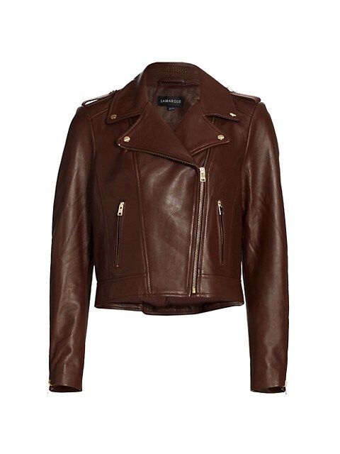 Leather Biker Jacket | Saks Fifth Avenue