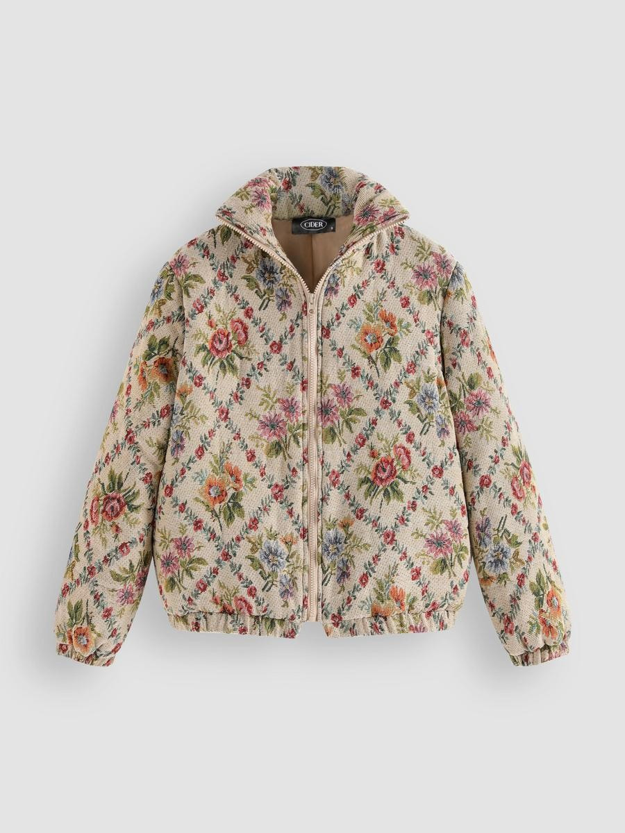 Secret Garden Zip Up Coat | Cider