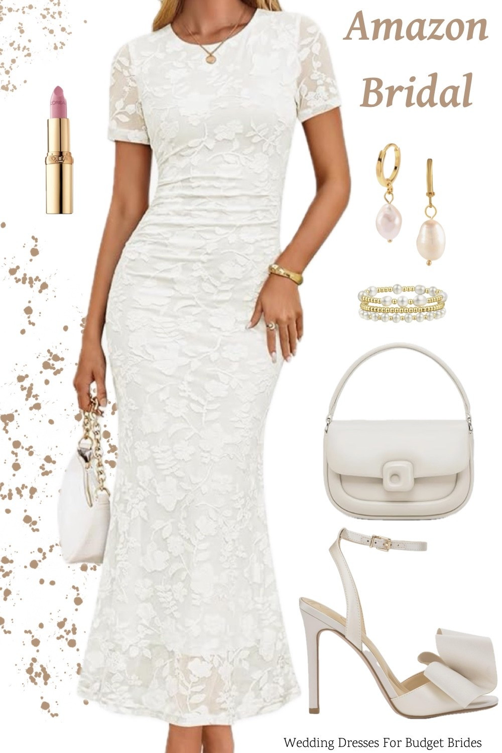 Bridal shower outfit for the bride to be. From Amazon.

Date night outfit. White dresses. Bridal shower dresses. Summer dresses. Graduation dress. Spring fashion. Engagement party dresses. Summer outfits. Rehearsal dinner dresses. Bachelorette party dresses. Reception dresses. After party dresses. Spring wedding. Vacation outfit. Summer wedding.

#LTKWedding #LTKSeasonal #LTKBeauty