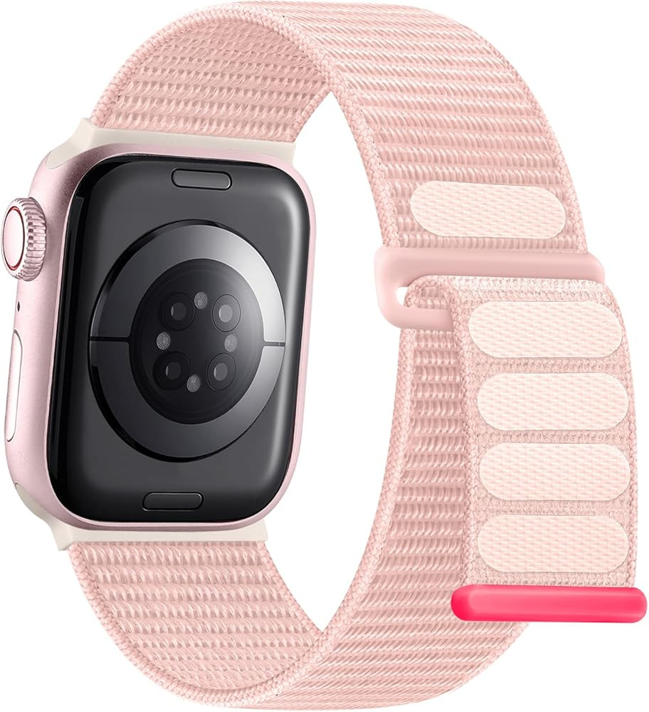 Nylon Sport Loop Bands Compatible for Apple Watch Band 40mm 41mm 38mm 42mm 44mm 45mm 46mm 49mm Wo... | Amazon (US)
