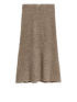 Fluted Bouclé Skirt | ARKET (US&UK)