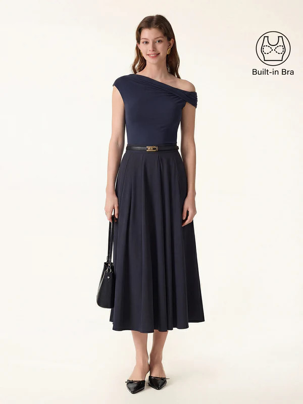 2Pcs Set Multi-wear Bra Top & Volume Skirt with Pockets | OGLmove