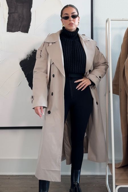 Little coat haul from Amazon.
This trench coat is under $64 and is TTS. I am petite and wearing a small for reference! 

#LTKsalealert #LTKSeasonal #LTKfindsunder100