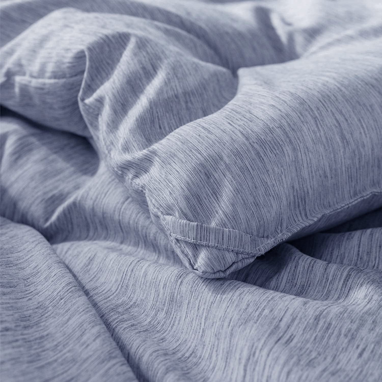 Bedsure Twin/Twin XL Comforter Set - Blue Comforter Twin Extra Long, Soft Bedding for All Seasons... | Amazon (US)