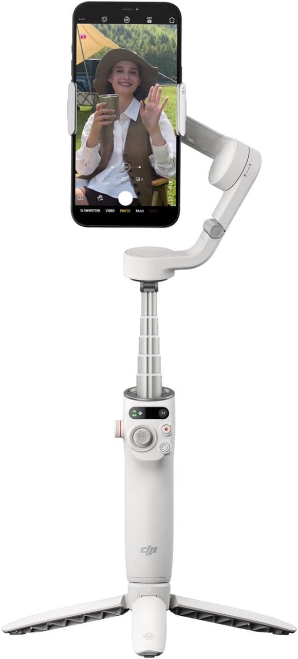 DJI Osmo Mobile 6, 3-Axis Phone Gimbal, Object Tracking, Built-in Extension Rod, Portable and Fol... | Amazon (US)