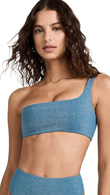 One Shoulder Bikini Top | Shopbop