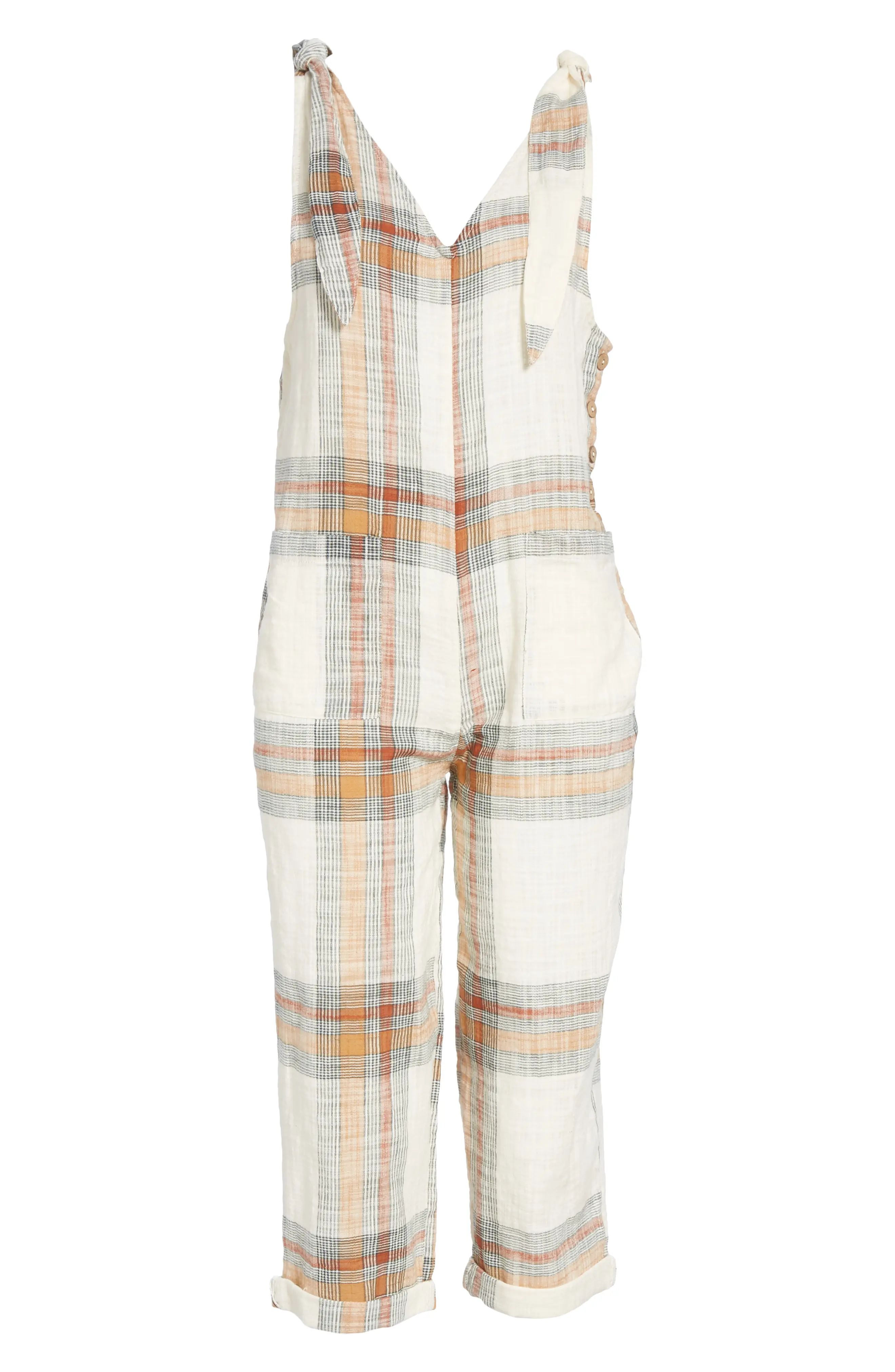 Endless Summer Plaid Jumpsuit | Nordstrom