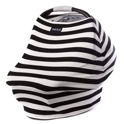 Milk Snob Multifunctional Cover- Black & White Signature Stripe | Target