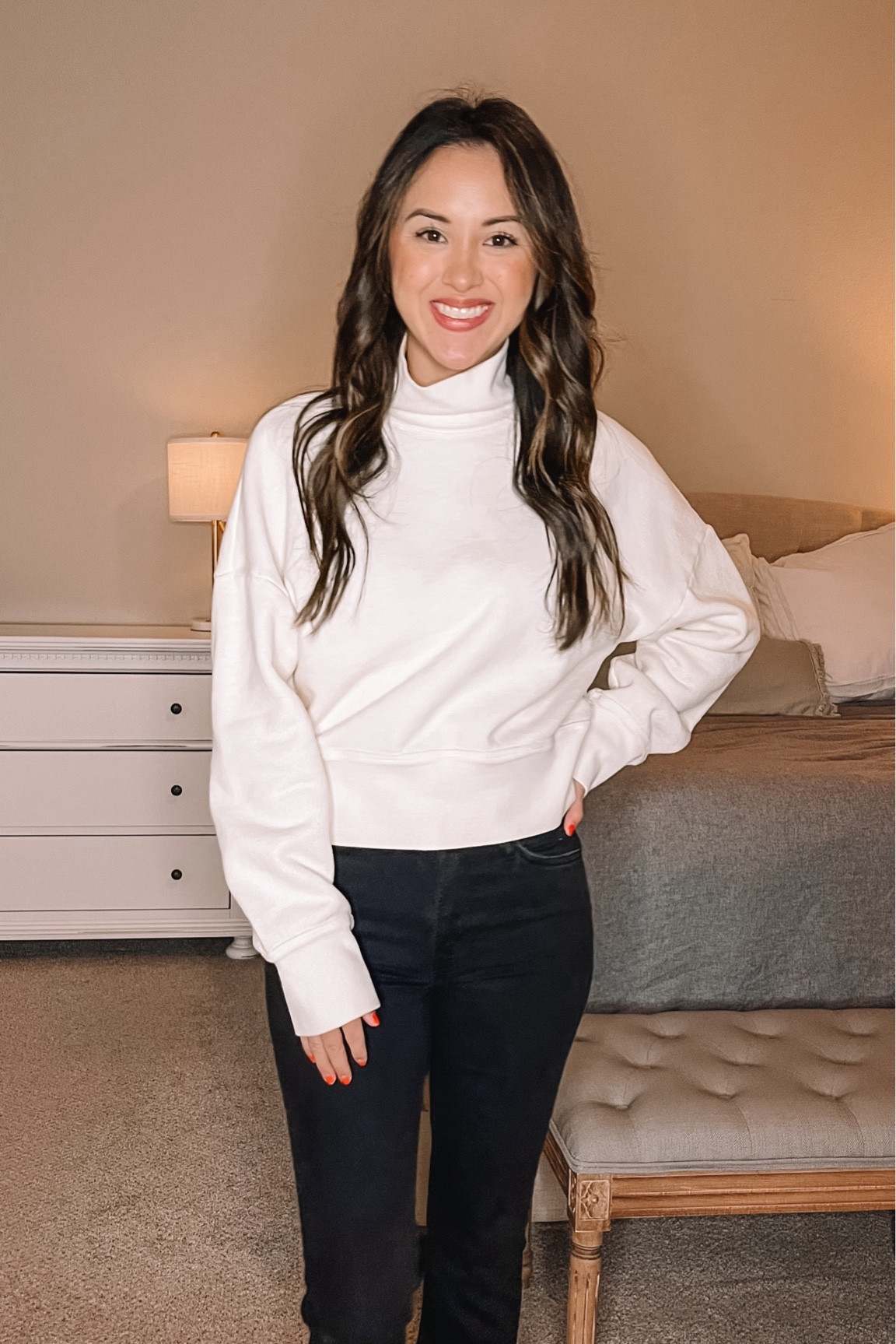 Amor Lafayette has the cutest collection! I love all of the fun colors in my Poppins Blouse! But you can’t beat the coziness of this classic white turtleneck and this waistline  gives it this sporty touch that I just love! It’s going to definitely be one of my go-to’s for a more dressed up casual look!

#LTKworkwear #LTKSeasonal #LTKfamily