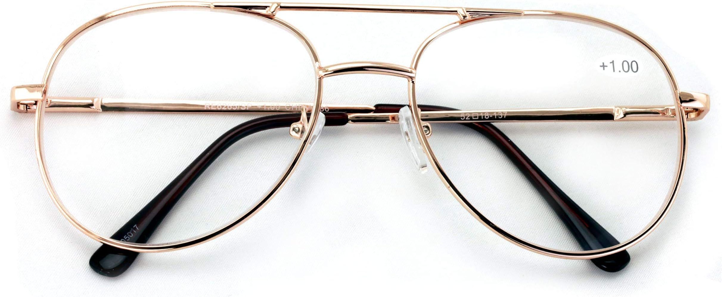 Metal Frame Reading Glasses | Amazon (US)