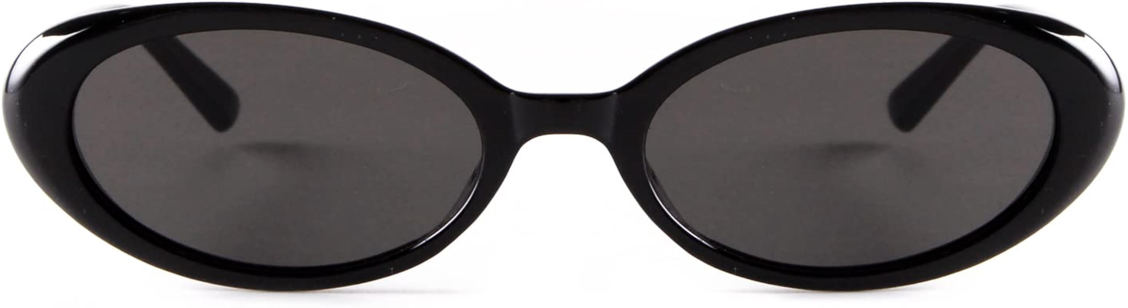 JUDOO Tiny Small 90s Sunglasses for Women Men Retro Oval Tinted Glasses | Amazon (US)