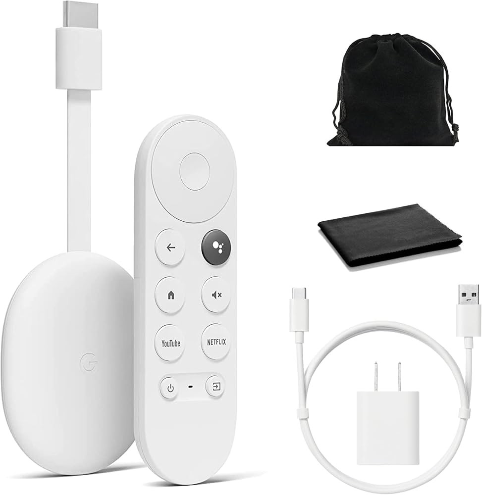 Google Chromecast with Google TV - Streaming Entertainment with Voice Search - Watch Movies, Show... | Amazon (US)