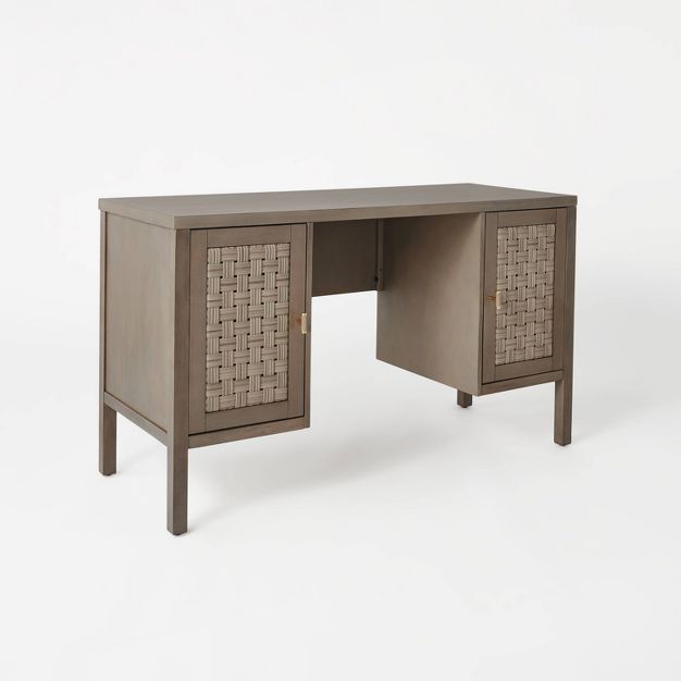 Palmdale Desk Gray - Threshold™ designed with Studio McGee | Target